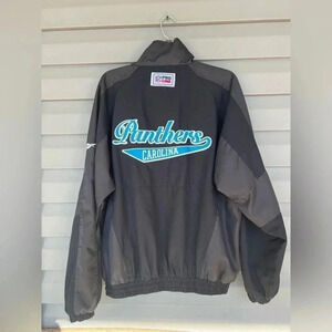Vintage 90s Proline Reebok NFL Carolina Panthers Lightweight Jacket Sz M